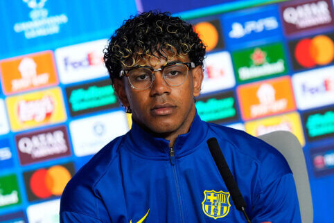 Prieš atsakomąjį mačą – L. Yamalio išpažintis: semiasi įkvėpimo iš LeBrono Jameso