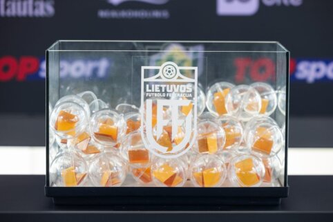 2026-ųjų LFF taurėje ištraukti antro etapo burtai