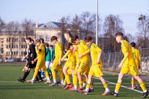 U14 vaikinų rinktinė Kaune dusyk išmėgins jėgas su latviais