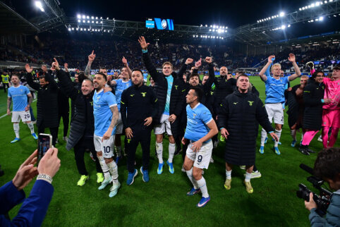 „Lazio“ po baudinių serijos pateko į Italijos taurės finalą