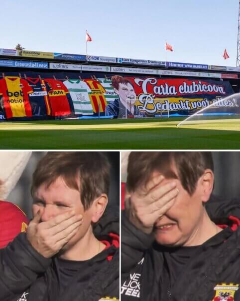 „Go Ahead Eagles“ išskirtinai pagerbė ilgametę klubo darbuotoją