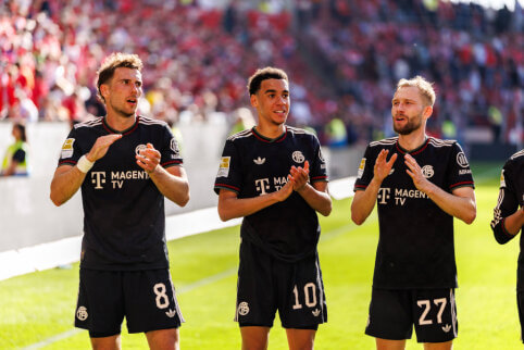 Vokietijoje – neįtikėtinas „Bayern“ sugrįžimas iš 3 įvarčių deficito