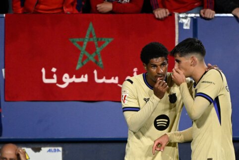 M. Rashfordas pasigyrė rezultatyviu perdavimu: „Dėl to „Barca“ mane ir pasirašė!“