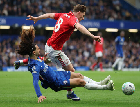 „Chelsea“ sužaidė beviltiškas rungtynes prieš „Nottingham Forest“