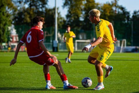 Vaikinų U16 rinktinė dalyvaus UEFA Development turnyre Moldovoje