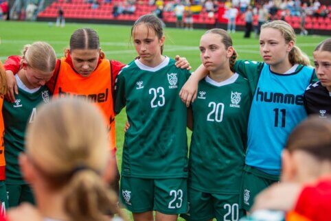 Merginų U17 rinktinė nugalėjo Azerbaidžano komandą