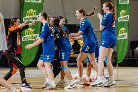 „LadyGolas“ U14 superfinale – uteniškių triumfas po baudinių