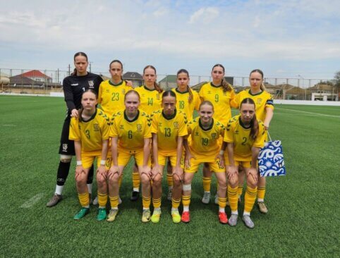 Merginų U17 rinktinė pralaimėjo Sakartvelo bendraamžėms