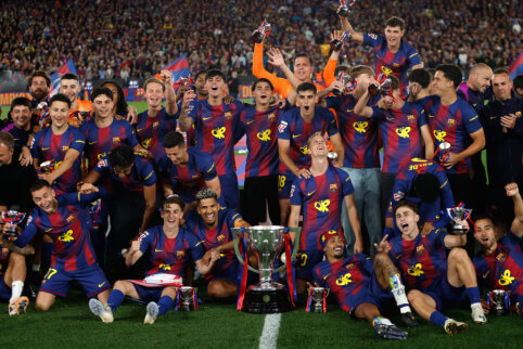 9 minutės išsprendė viską: „Barcelona“ triumfavo „El Clasico“ bei tapo „La Liga“ čempionais