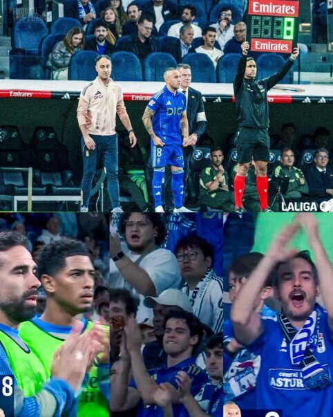 „Real“ fanai pagerbė „Oviedo“ žaidėją S. Cazorlą