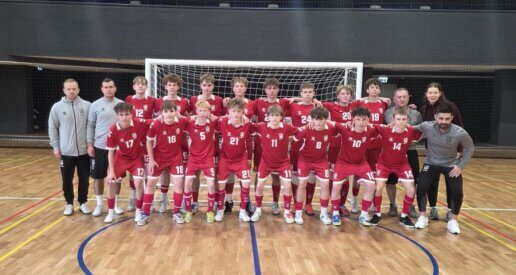 Kaune surengta Lietuvos futsal U16 rinktinės stovykla