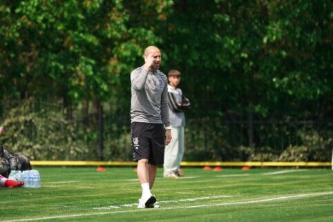 D. Galkevičius po U16 rinktinės išbandymų Moldovoje: „Pozityvu, kad nenusileidžiame kovingumu“