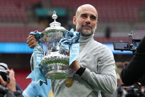P. Guardiola po sezono paliks „Manchester City“ ekipą