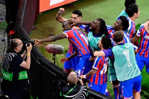 Konferencijų lygą laimėjo prieš „Rayo Vallecano“ dominavę „Crystal Palace“ futbolininkai