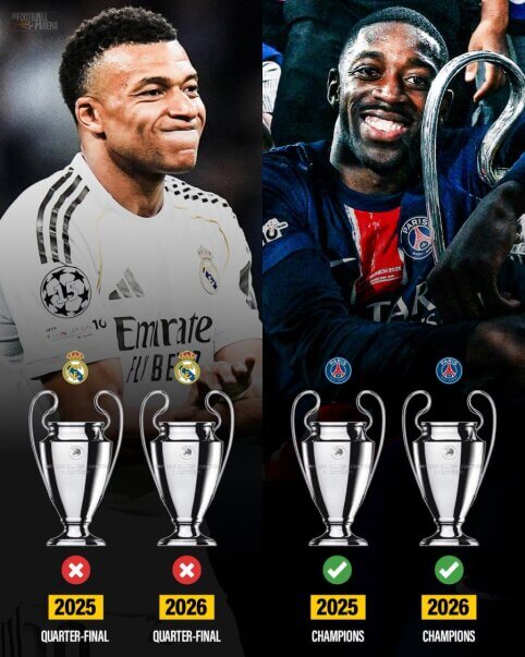 Po K. Mbappe išėjimo sužibėjusi PSG