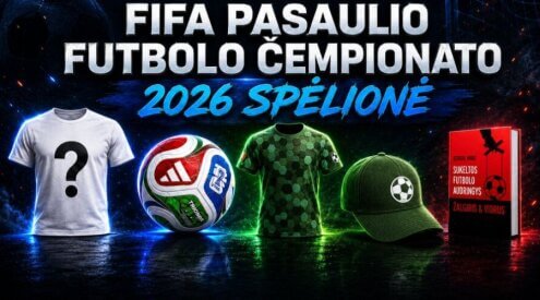 FIFA pasaulio futbolo čempionato 2026 spėlionė
