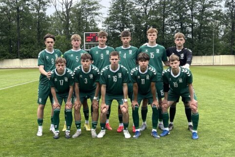 Vaikinų U19 rinktinė pergalingai startavo Baltijos taurės turnyre