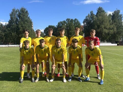 Vaikinų U19 rinktinė pralaimėjo Estijos bendraamžiams