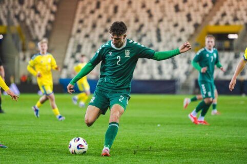 U21 rinktinė išplėšė kovingas lygiąsias prieš Estijos ekipą