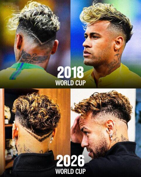 Neymaras susigrąžino legendinę šukuoseną