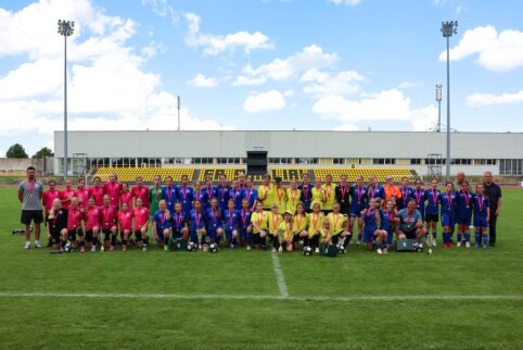 FA „Šiauliai“ triumfavo Lietuvos mergaičių čempionate