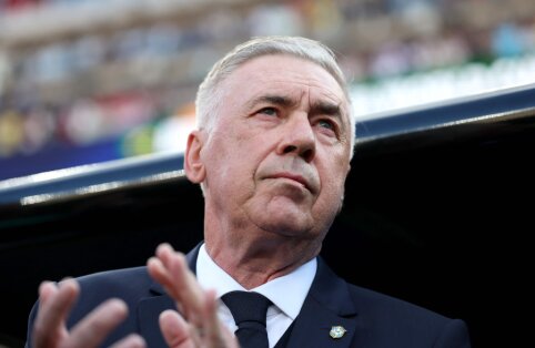 Po brazilų lygiųjų – triuškinanti kritika C. Ancelotti
