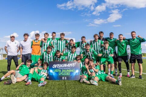 Teisę žaisti UEFA Jaunimo lygoje iškovojo FK „Žalgiris“
