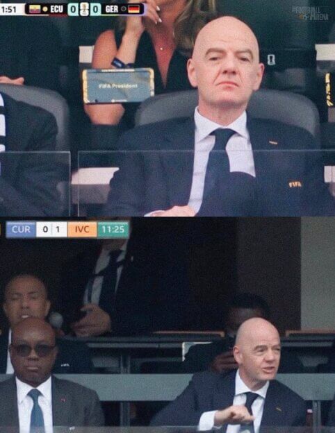 G. Infantino suspėjo į dvi tuo pačiu metu vykusias rungtynes