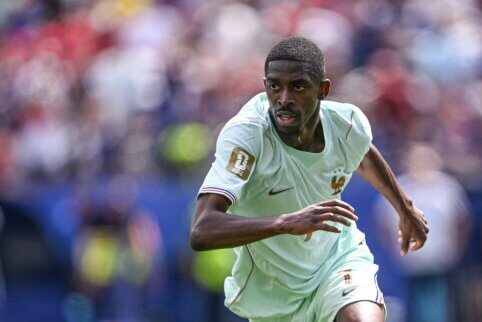 O. Dembele „hat-trickas“ nokautavo norvegus