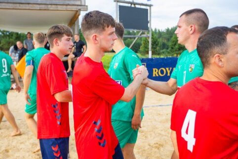 Startuoja registracija į STIKLITA Lietuvos paplūdimio futbolo taurės turnyrą
