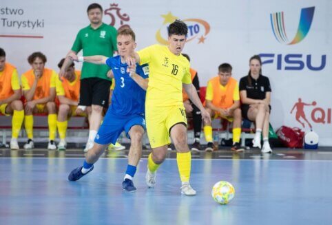 Studentų futsal rinktinė pasaulio čempionate patyrė antrąjį pralaimėjimą