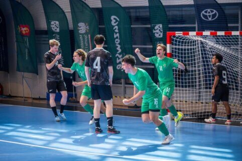 Studentų futsal rinktinė pergalingai baigė pasaulio čempionato grupių etapą