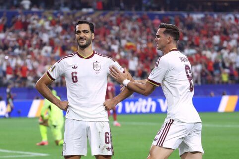 C. Ronaldo svajonė baigta: M. Merino įvartis eliminavo Portugaliją iš pasaulio čempionato
