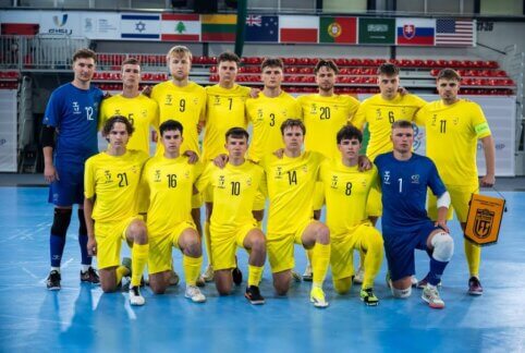 Lietuvos studentų futsalo rinktinė užbaigė debiutinį pasirodymą pasaulio čempionate