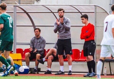 L. Artimavičius po U15 rinktinės išbandymų Estijoje: „Susikūrėme momentus, deja, nepavyko pasižymėti“