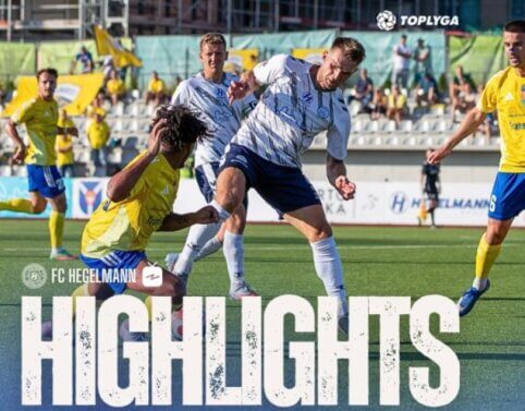 TOPLYGA 25 turas: FC Hegelmann x FK TransINVEST | HIGHLIGHTS