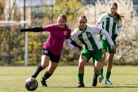 Startuosianti Merginų elitinė lyga įtrauks dar daugiau jaunųjų futbolininkių