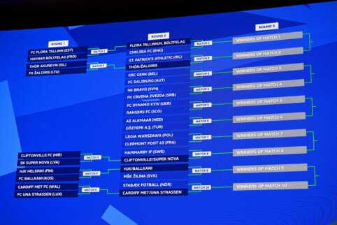 UEFA Jaunimo lygos starte laukia Islandijos čempionai, tarp tolimesnių varžovų – ir „Chelsea“
