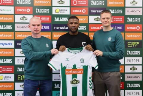 „Žalgirio“ gynybą papildė žaidėjas iš Kamerūno 