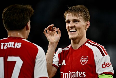 „Arsenal“ triumfavo karštame „Napoli“ stadione
