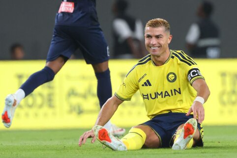 C. Ronaldo dar vienu įvarčiu priartėjo prie 1000-ojo ribos