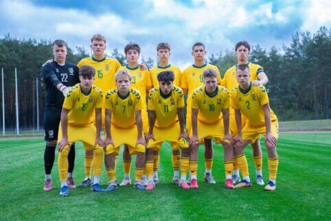 Vaikinų U17 rinktinės antroji dvikova su kipriečiais pasibaigė pralaimėjimu