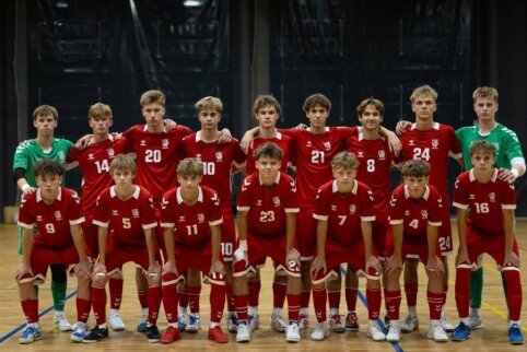 Lietuvoje vyks Europos futsal U19 čempionato atrankos turnyras