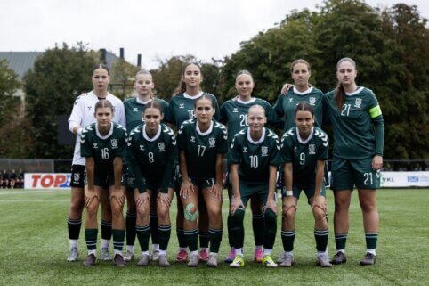 Rinktinės patirtį žaidžiant prieš šalies čempiones įvertinęs K. Jasaitis: „Džiaugiuosi atliktu žaidėjų darbu“