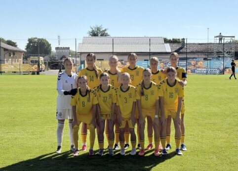 Merginų U15 rinktinė nugalėjo Bosnijos ir Hercegovinos atstoves