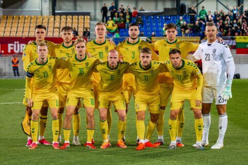 Du įvarčius pelniusi Lietuvos rinktinė pergalingai startavo Tautų lygoje