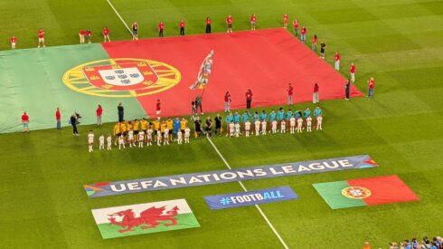 Tautų lyga: C. Ronaldo liko be įvarčio, Portugalija palaužė Velsą