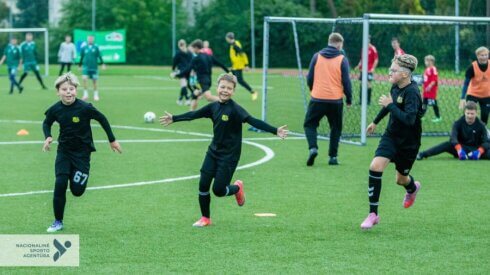 Vilkijoje duotas startas „Futbolas visiems“ integracinių turnyrų serijai
