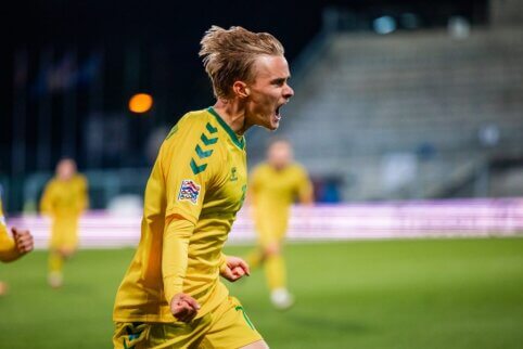 Futbolininkų emocijos po pergalės: „Kantrybė čia buvo svarbiausia“