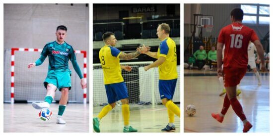 Futsal A lyga remiama TOPsport – prie starto linijos: „Kauno Žalgiris“, „Kėdainiai Futsal“ ir „Panevėžys“
